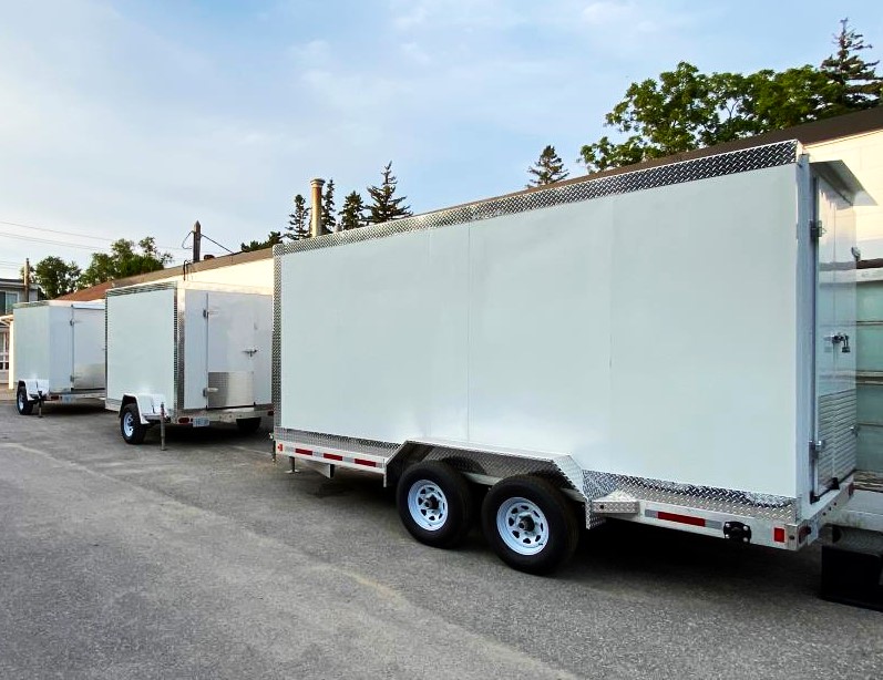 North pro Equipment Cooler/ Freezer Trailer