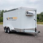 16ft Trailer Cooler Freezer Front Far View- North Pro Equipment