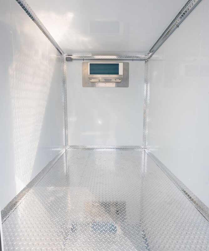 Refrigerated pod view interior