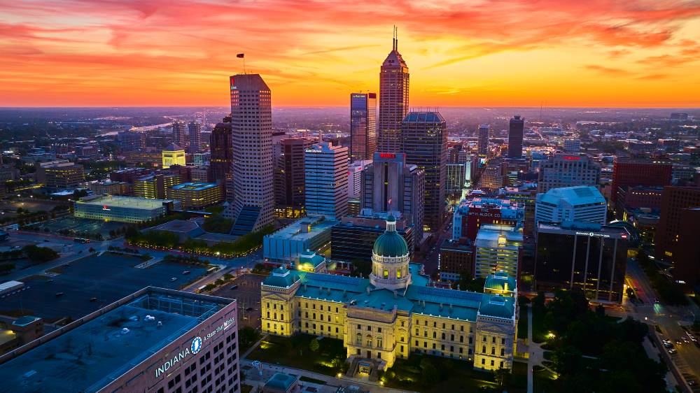 Indianapolis-skyline-view